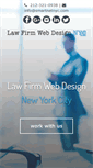 Mobile Screenshot of lawfirmwebdesignnyc.com